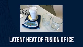 Latent heat of fusion of ice [upl. by Messab]