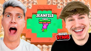 JE TROLL JEANFILS SUR BRAWL STARS  Il s’énerve [upl. by Brownley116]