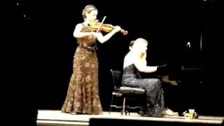 Live in Berlin Hilary Hahn Valentina Lisitsa Bela Bartók Romanian dances [upl. by Abner]