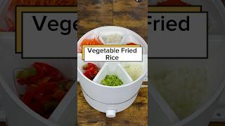 Vegetable Fried Rice in 30 seconds [upl. by Nayhr]