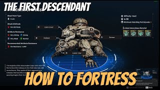 How to Beat Molten Fortress Mechanic Explanation  The First Descendant [upl. by Kiona]