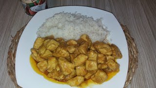 POLLO AL CURRY con leche de coco🍛 [upl. by Ennayk888]