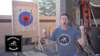 How to Build an Axe Throwing Target [upl. by Lynna]