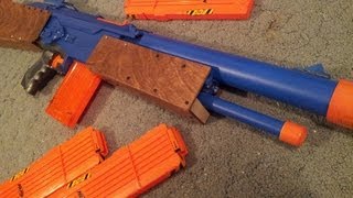 Nerf B A R 24V Stampede Total Mod Guide [upl. by Loree]