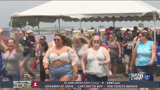 Gates open to Country Stampede after 15 months live music is back [upl. by Seidel937]