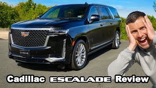 Cadillac Escalade review  060mph 14mile amp brake tested [upl. by Enitsirhc559]