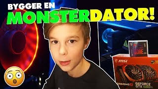 BYGGER EN NY MONSTERDATOR  Crash Brothers Gaming [upl. by Ishmael423]