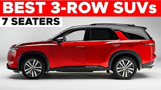 Best 3ROW 7SEATER SUVs for Families in 2024 [upl. by Nirtiak]