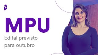 Concurso MPU Edital previsto para outubro [upl. by Olenolin]