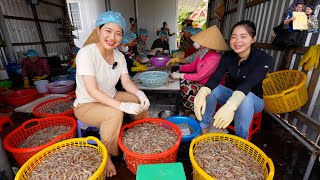 Bất ngờ quy trình làm Tôm chua chuẩn OCOP của Ánh Kua ăn toàn món ngon đặc sản thiên nhiên Cà Mau [upl. by Namajneb]