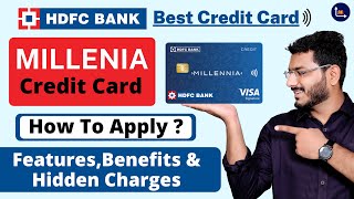 HDFC Bank Millennia Credit Card  Hidden Charges Features amp Benefits [upl. by Branden295]