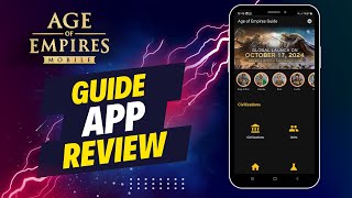 Age of Empires Mobile Guide App Review [upl. by Mayworm612]