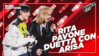 Le voci di Rita Pavone e Arisa in “Una Ragione In Più”  The Voice Kids 3 Blind Auditions [upl. by Stiruc654]