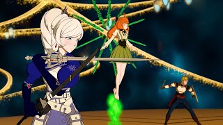 RWBY Team RWBY Penny Jaune and Winter vs Cinder and Neo 60FPS Test [upl. by Nnaoj]