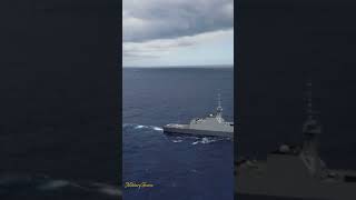 Multinational navy ships and submarines exercise military navy short [upl. by Nivk]