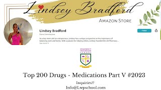 Top 200 Drugs  Medications Part V 2023 [upl. by Sulohcin]