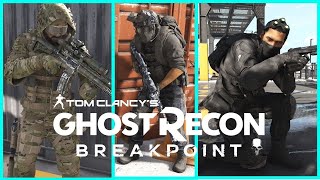 TOP 5 Favorite Outfits for Ghost Recon Breakpoint  Outfit Guide amp Breakdown [upl. by Anesuza]