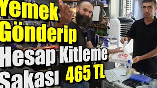 Yemek Gönderip 465 TL hesap Kilitleme Şakası Saygısızlığı Yaptılar [upl. by Tessler235]