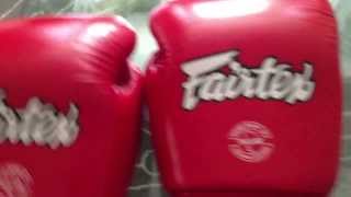 Red Fairtex BGV1 breathable gloves [upl. by Navnod691]