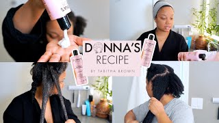 Is It WORTH It 😲 Tabitha Browns DONNAS RECIPE  4C Natural Hair Wash Day [upl. by Isac]