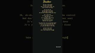 quotShadowquot Livingston Lyrics [upl. by Judson]