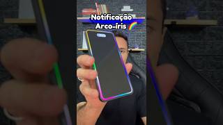 Como ativar a notificação arcoíris dicas truques celular androidtips techtips smartphone [upl. by Velvet]