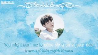 THAISUB We Dont Talk Anymore Full Version  Jungkook Cover [upl. by Schaab584]