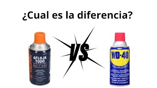 Diferencia entre el afloja todo y el WD40 [upl. by Wilson398]