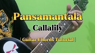 Pansamantala  Callalily Guitar Chords Tutorial With Lyrics [upl. by Edra]