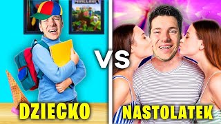 Typowe DZIECKO vs NASTOLATEK [upl. by Ylrebmek265]