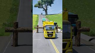 Dumper trucks driver logging trap crash part539 shortvideo beamngdrive shorts truckdriver usa [upl. by Ahtenek]