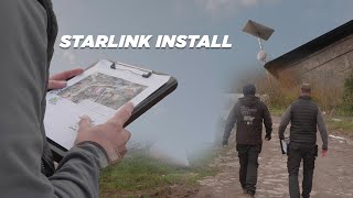 Starlink Antenna Install  Providing multiple lets with connection [upl. by Emarie]