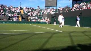 John Isner Vs Mahut 2011 [upl. by Esiouqrut]