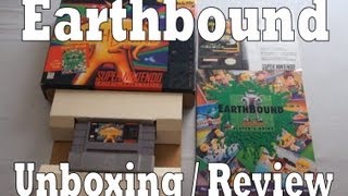 Earthbound Unboxing amp Review Super Nintendo  SNES Ultra Rare [upl. by Ybbil]