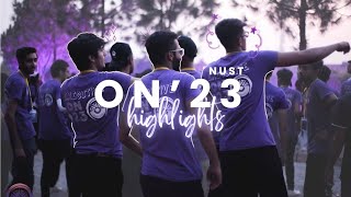 Relive the Excitement A Sneak Peek for Freshies  NUST ON23 Highlights [upl. by Pruter]