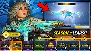 NEW Season 9 Leaks Mythic CX9 First Look  Battle Pass  Legendary Skins amp Returning Mythics [upl. by Ardnosak]