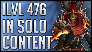 How To Gear Up ILVL 476 ALL BY YOURSELF  No Group Content Needed [upl. by Margaretha]