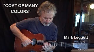 Dolly Partons quotCOAT OF MANY COLORSquot  solo guitar  Mark Leggett [upl. by Clea]