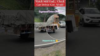 Quick Lane Change by Experienced Truck Driver Leaves Car Driver Puzzled trending youtubeshorts [upl. by Ensoll]