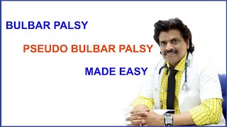 BULBAR PALSY and PSEUDO BULBAR PALSY MADE EASY [upl. by Buford]