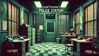 Police Station Ambience  City Sounds amp White Noise  No Music [upl. by Marlen99]