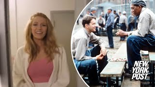 ‘Pretentious’ Blake Lively ridiculed for saying she laughs ‘the hardest’ at ‘Shawshank Redemption’ [upl. by Sadnac]