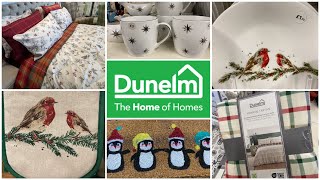 DUNELM CHRISTMAS 2023 NEW IN 🎄 Come shop with me ✨ [upl. by Noivart568]