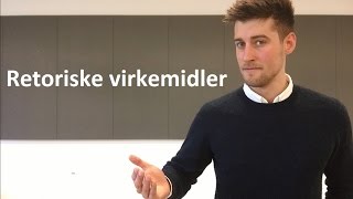 Retorik og argumentation  retoriske virkemidler [upl. by Earley]