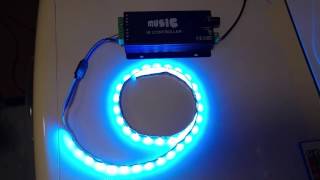 Music IR Controller  Led Strip RGB SMD 5050 [upl. by Amelie]