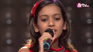 Nishtha Sharma  Blind Audition  Episode 4  July 31 2016  The Voice India Kids [upl. by Akina]