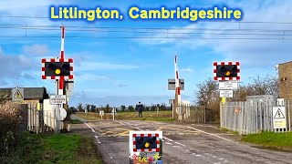 Litlington Level Crossing Cambridgeshire [upl. by Rainer]