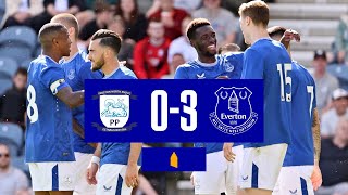 PRESTON 03 EVERTON  Preseason highlights [upl. by Alenoel156]