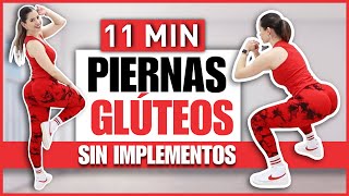 PIERNAS TONIFICADAS Y GLÚTEOS GRANDES  RUTINA DE EJERCICIOS EN CASA SIN PESAS  NatyGlossGym [upl. by Popele]