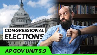 Congressional ELECTIONS AP Gov Review Unit 5 Topic 9 59 [upl. by Vallo707]